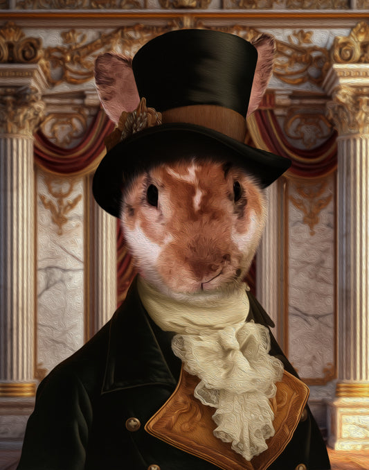 Custom Bunny Portrait, Personalized Pet Painting, Bunnies Lovers