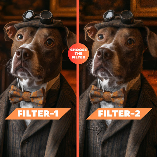 Renaissance Pet Portrait from Photo, Custom Royal Pet Art, Personalized Dog Oil Painting on Canvas