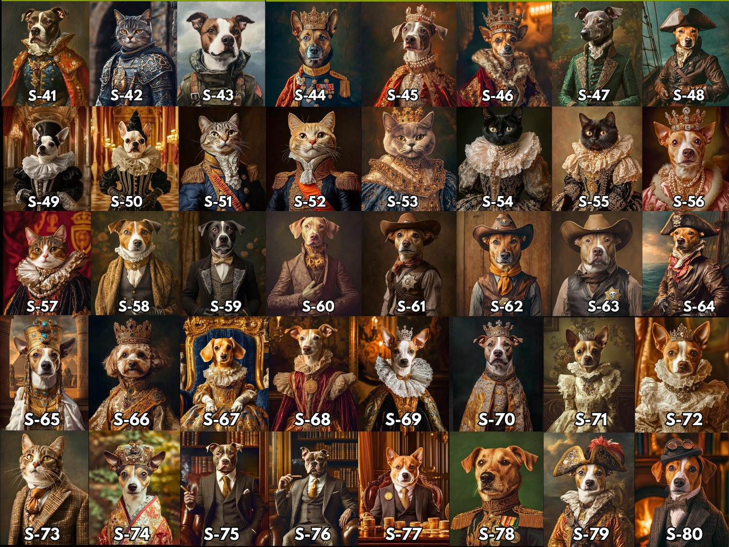 Custom Halloween Pet Portrait – Ghost-Themed Pet Art, Digital Pet Portrait, Canvas or Framed Poster, Halloween Decor, Gift for Pet Lovers