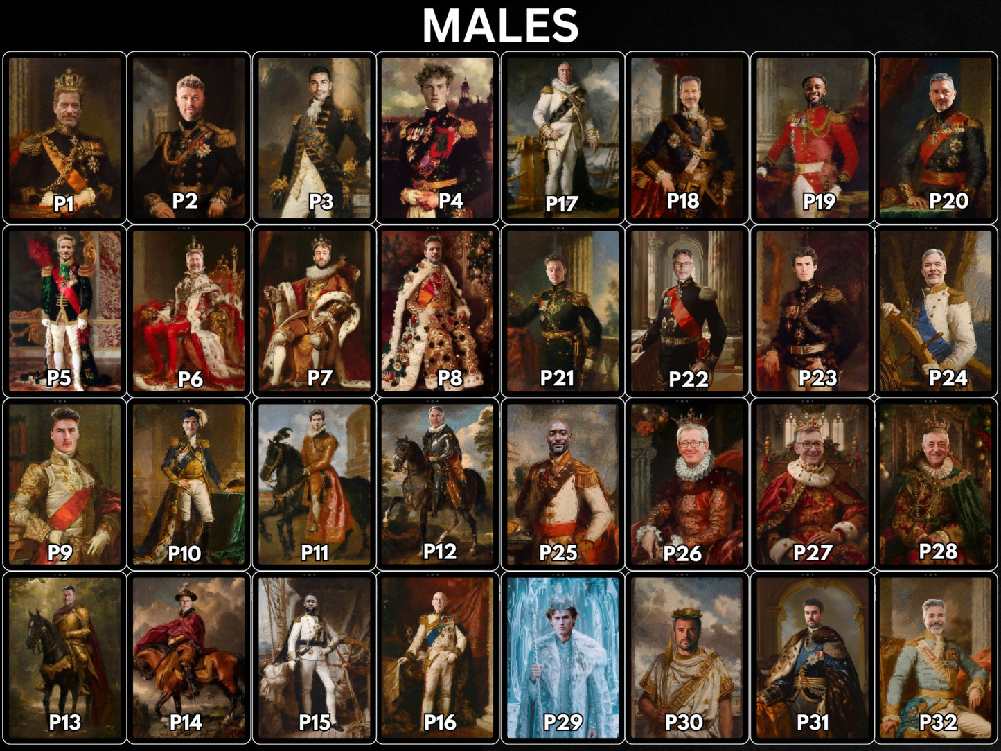 Custom Cat Renaissance Pictures - Centurion Portrait Pet