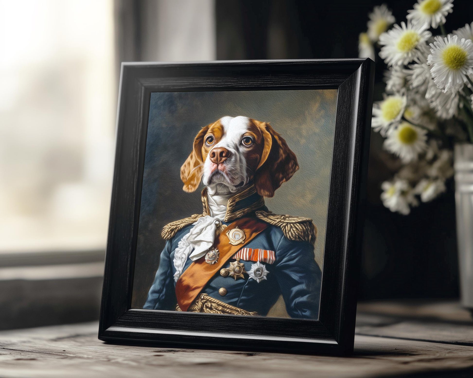 Custom Royal Pet Portrait, Regal Dog Painting, Gift for Pet Lovers, Royal Pet Art, Animal Portrait Gift, Renaissance Wall Decor